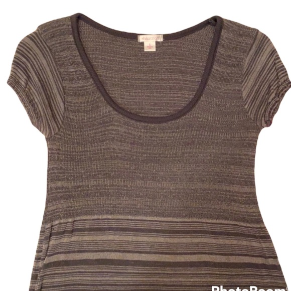 NWT KNIT GRAY OMBRÉ DRESS FITTED WITH STRENGTH XHILARATION DRESS ⭐️⭐️⭐️⭐⭐️ - Picture 6 of 9